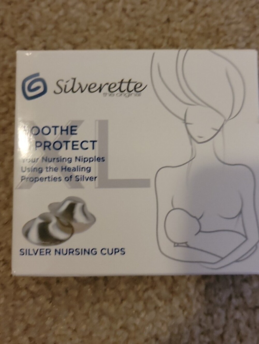 Silver Jeans Silver Nursing Cups - Silverette Soothing Cups